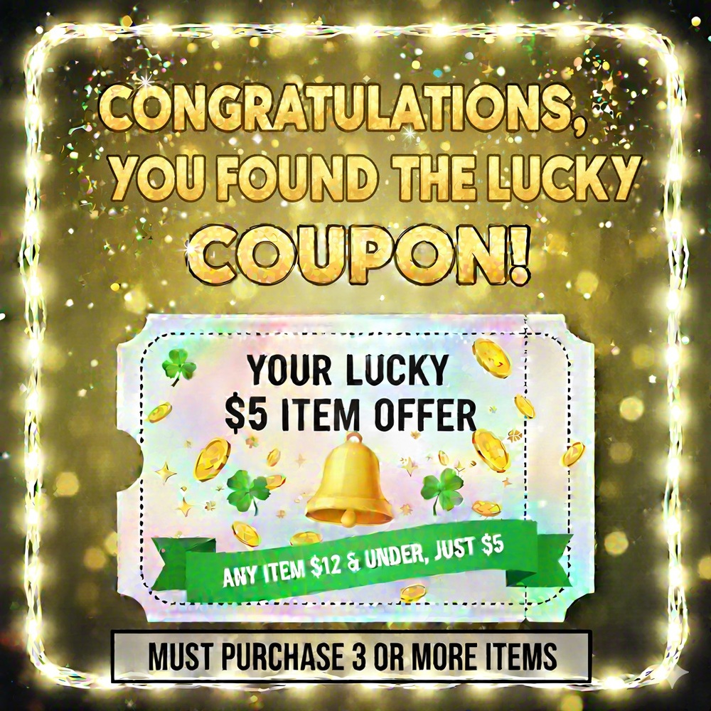 $5 Bundle Item‎ cheap stuff sale lucky day 50% off deals and steals